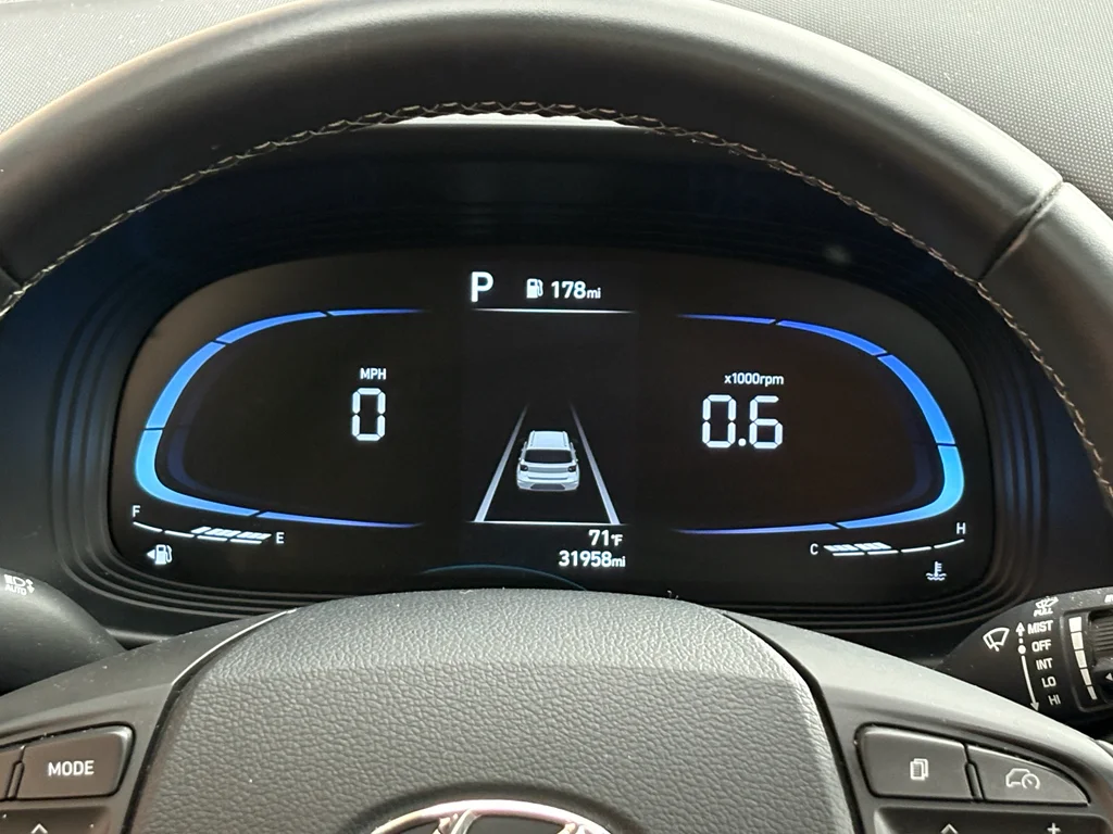 Used 2025 Intense Blue Hyundai SEL image 15