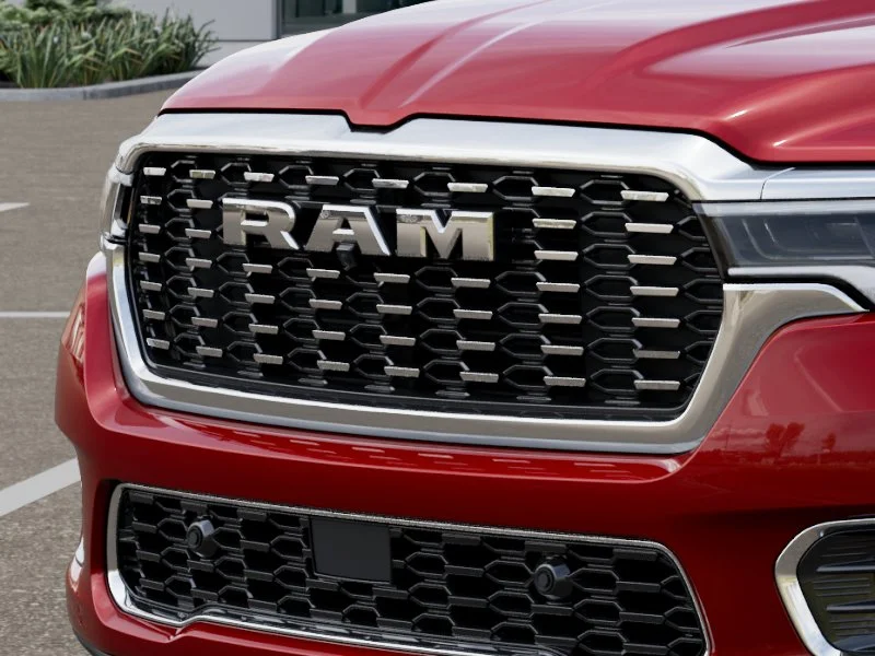 New 2026 Molten Red Pearl-Coat Exterior Paint RAM Tungsten image 34