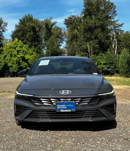 Certified Used 2025 Gray Hyundai SEL Sport image 3
