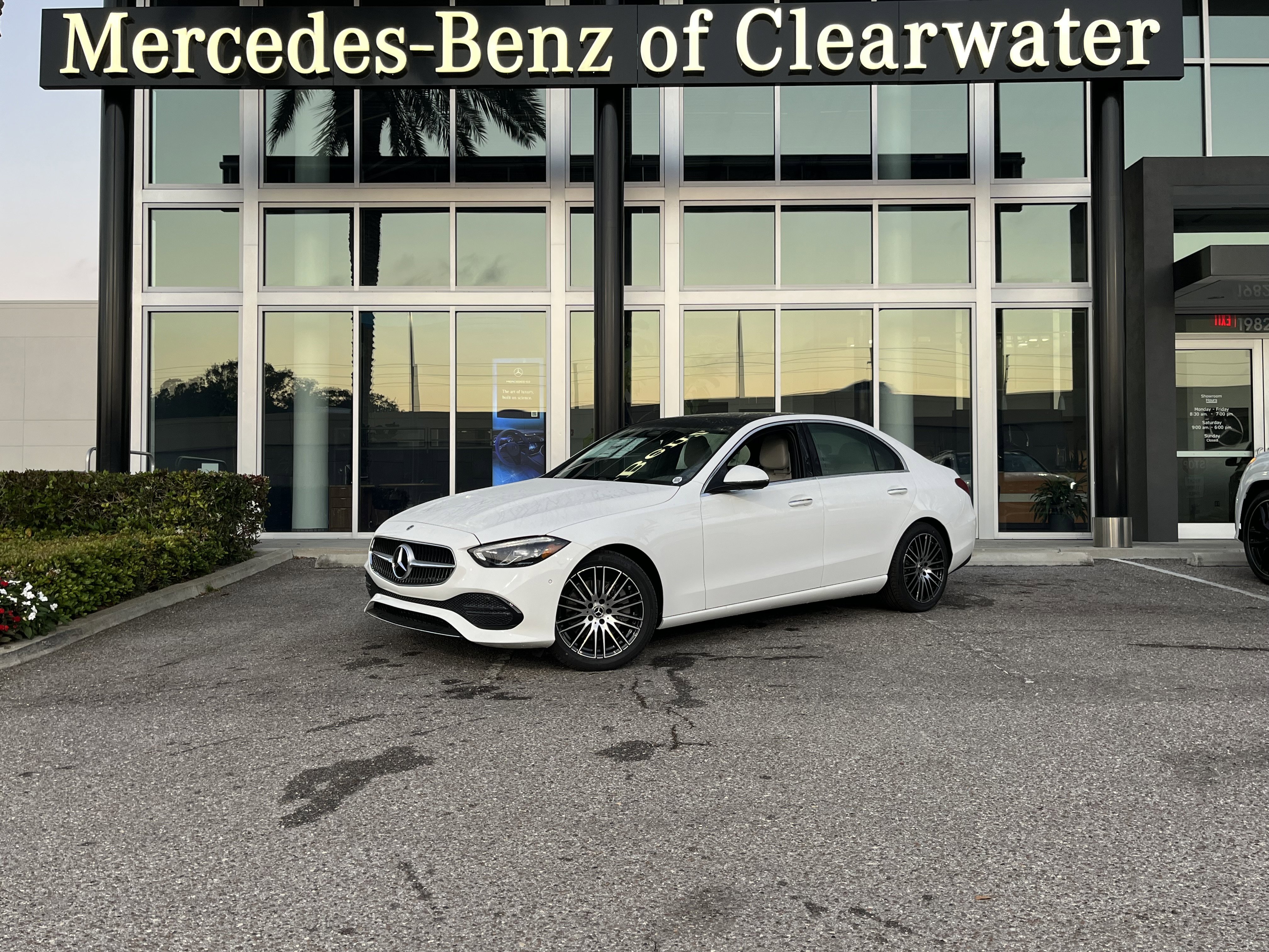 New 2026 POLAR WHITE Mercedes-Benz C 300 image 1