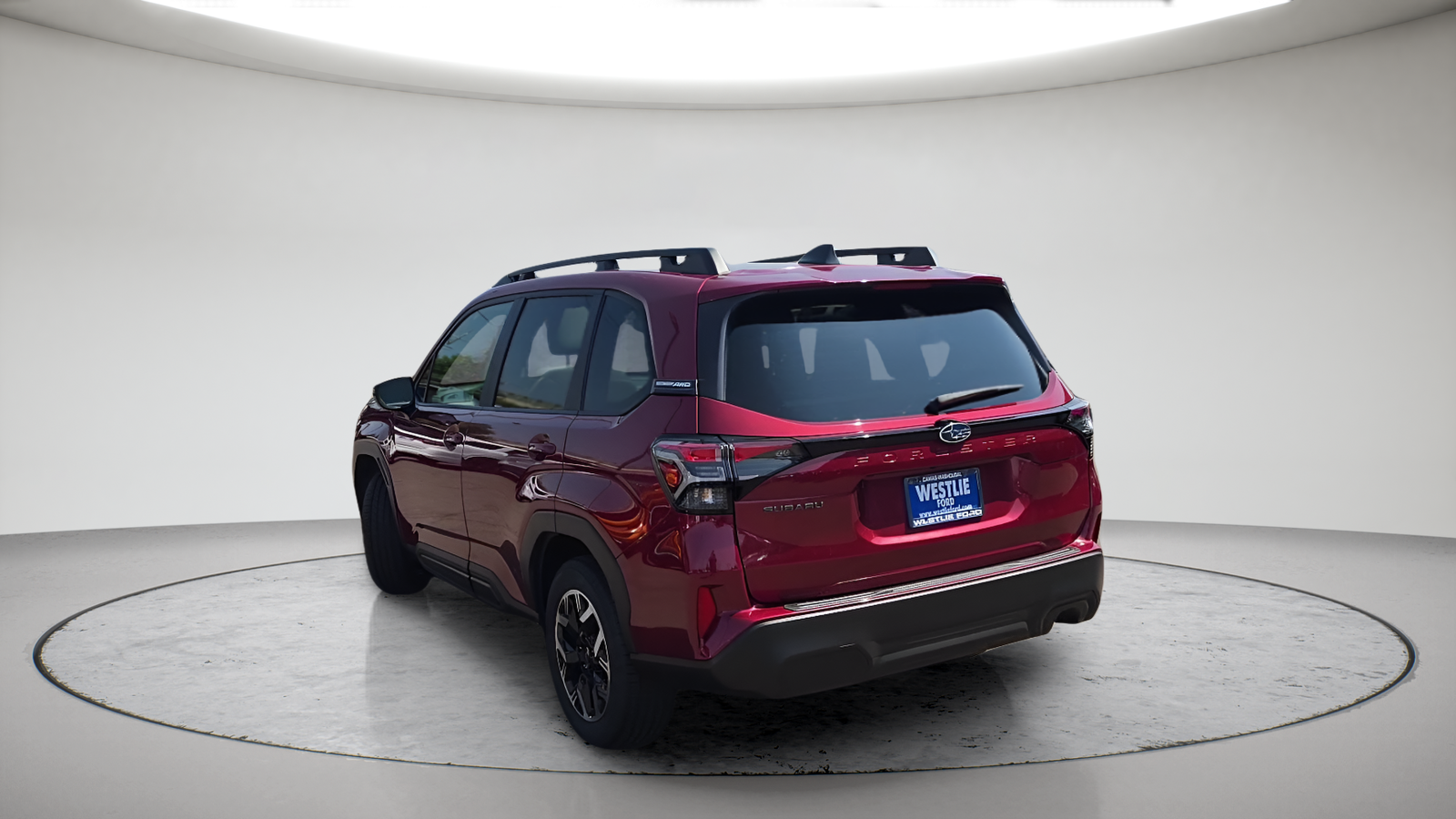 Used 2025 Crimson Red Pearl Subaru Premium image 9