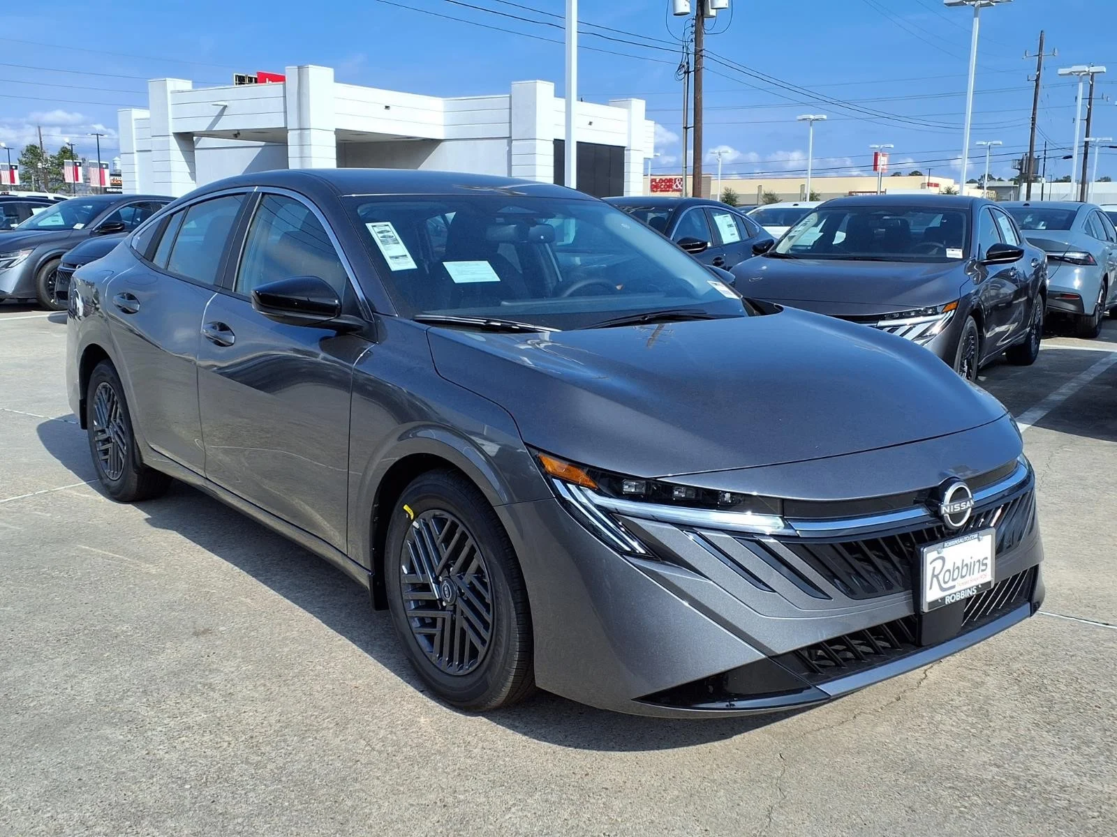 2026 Nissan Sentra SV Gray at Robbins Nissan