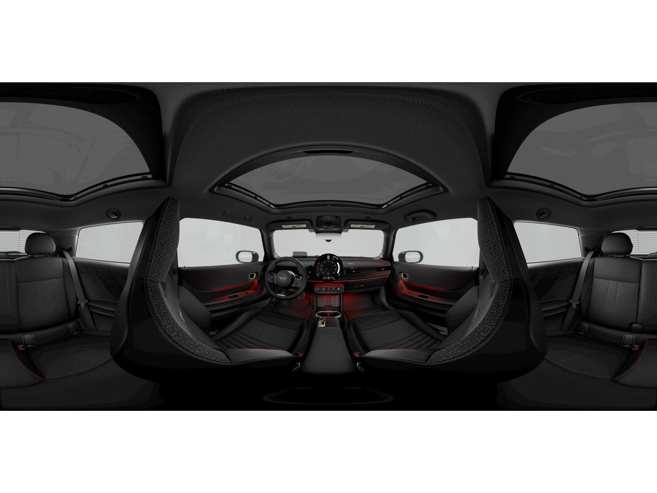 New 2026 0C4R Midnight Black II Metallic MINI Iconic image 8