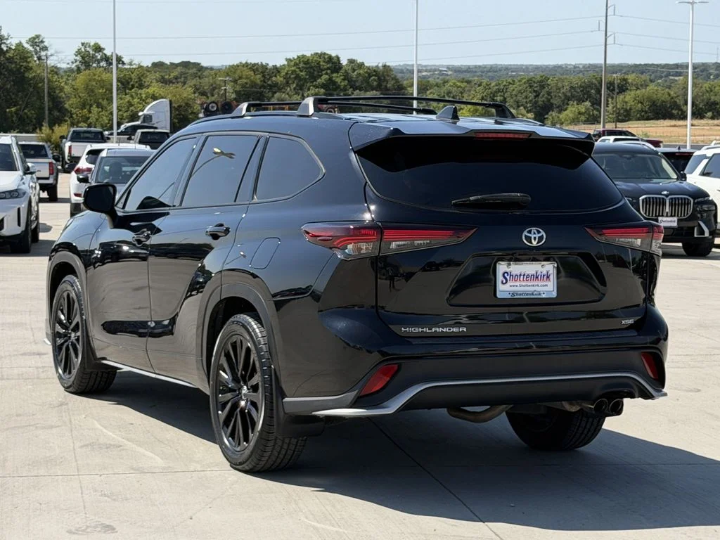 Used 2024 Black Toyota XSE image 4