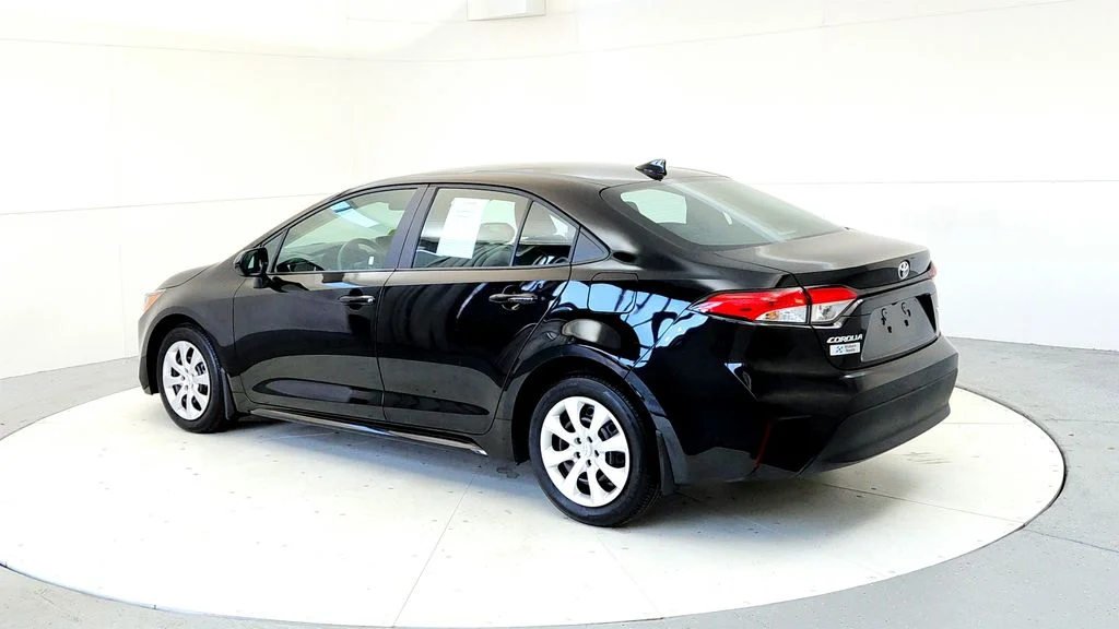 Certified Used 2024 Black Toyota LE image 4