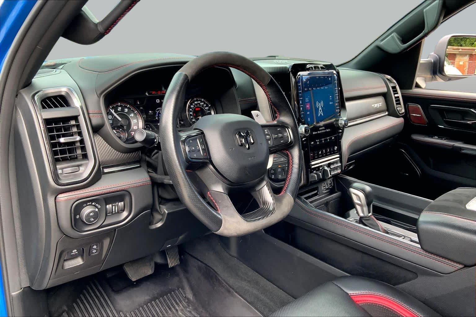 Used 2021 Hydro Blue Pearlcoat Ram TRX image 18