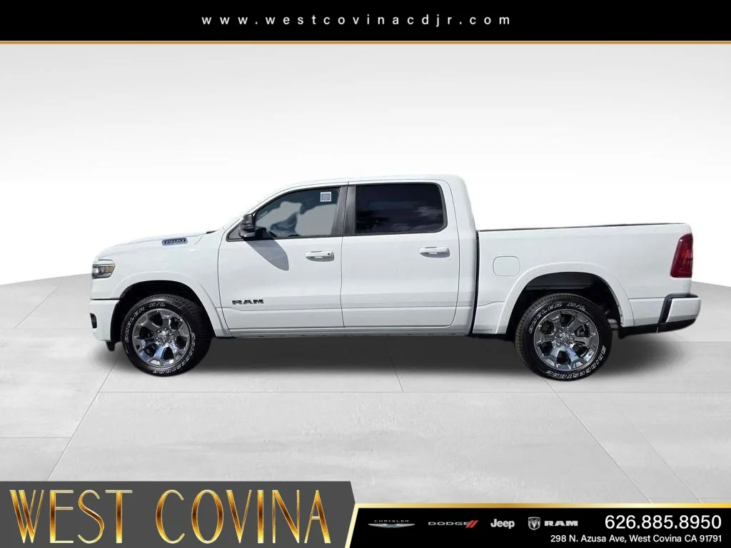 New 2026 Bright White Clear-Coat Exterior Paint RAM Big Horn/Lone Star image 8