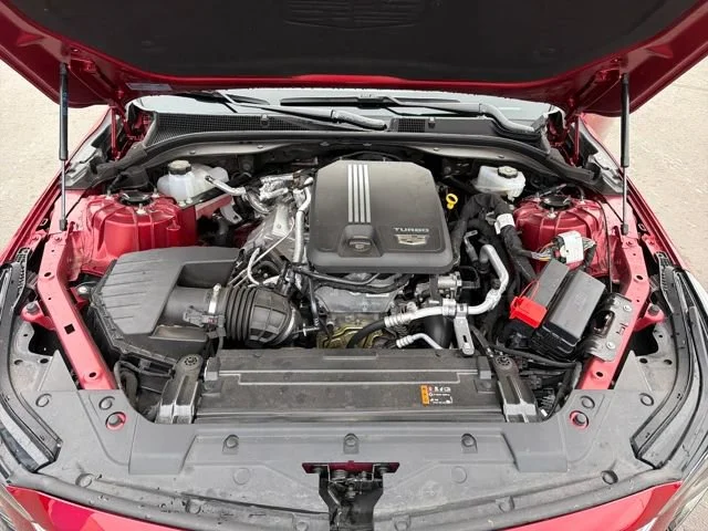 Used 2025 Radiant Red Tintcoat Cadillac Premium Luxury image 11