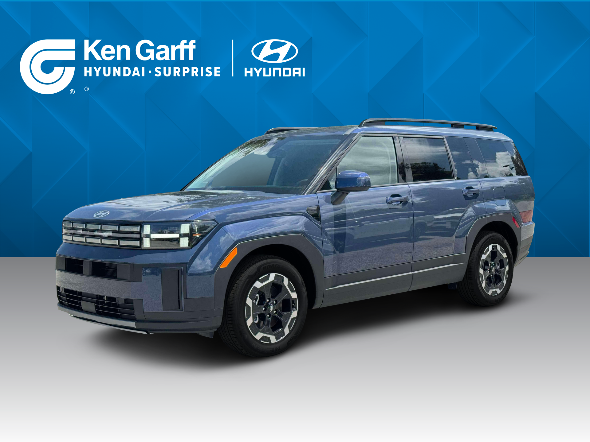 New 2027 Atlantis Blue Hyundai SEL FWD image 2