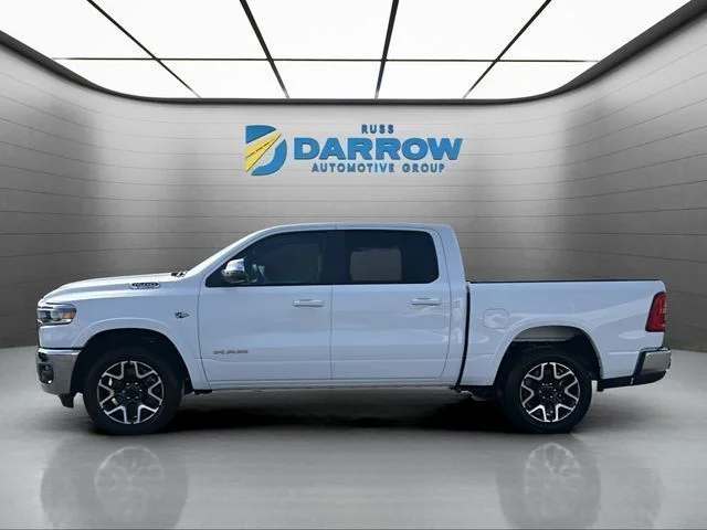 New 2026 Bright White Clear-Coat Exterior Paint RAM Laramie image 2