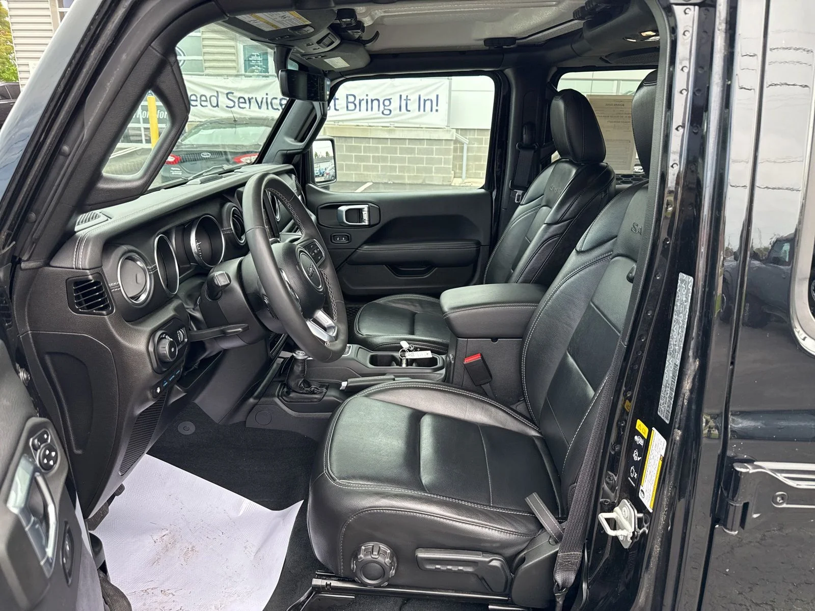 Used 2023 Black Clearcoat Jeep Sahara 4xe image 44