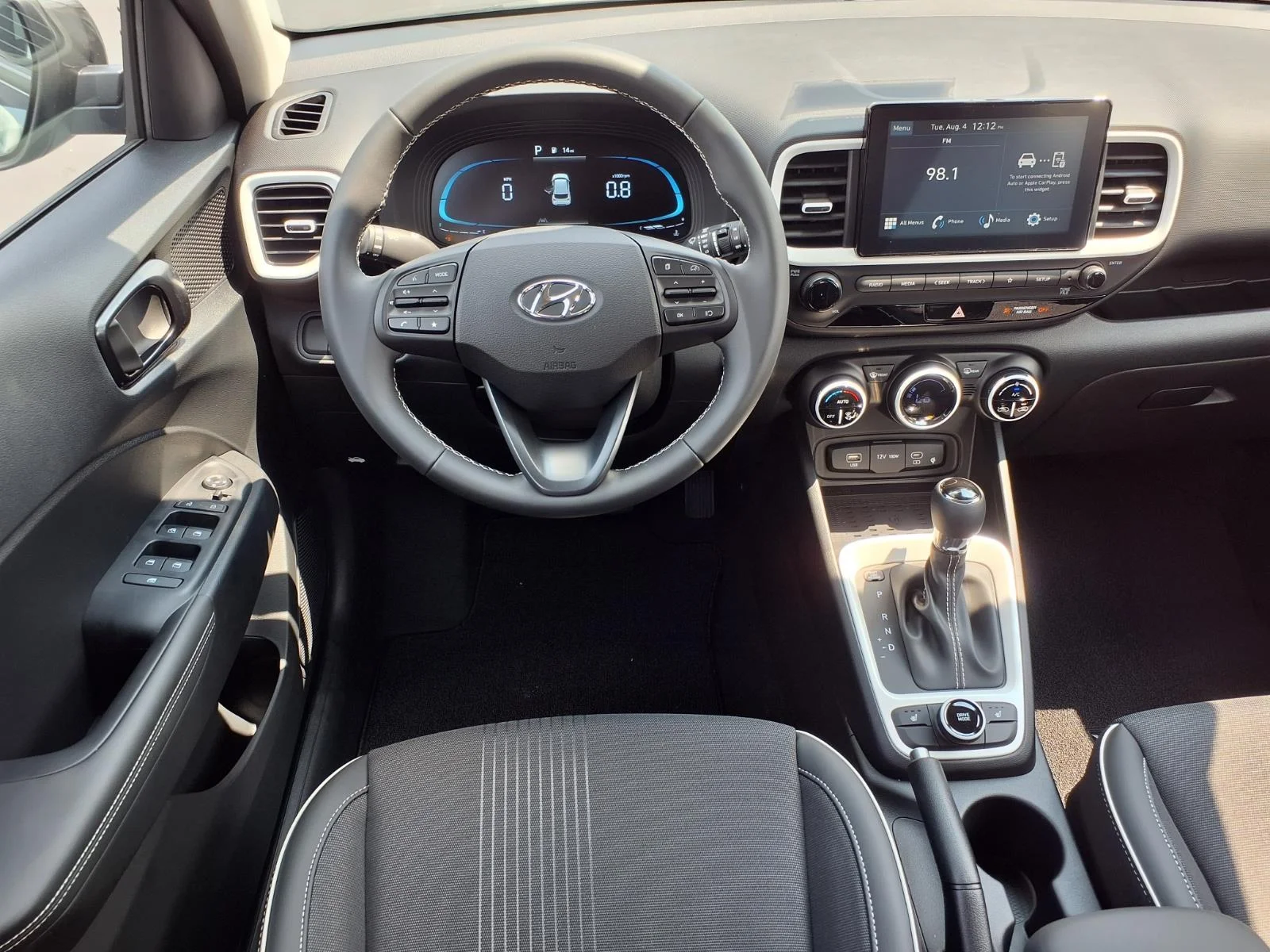 New 2026 Ecotronic Gray Pearl/Black Roof Hyundai SEL image 2