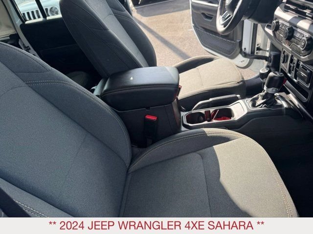 Used 2024 White Jeep Sahara 4xe image 19