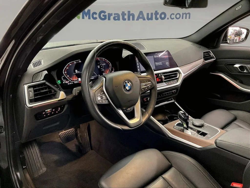 Certified Used 2019 Black BMW 330i xDrive image 18