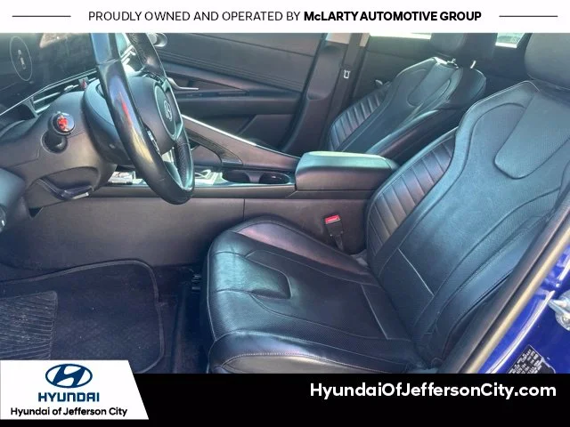 Used 2021 Blue Hyundai Limited image 4