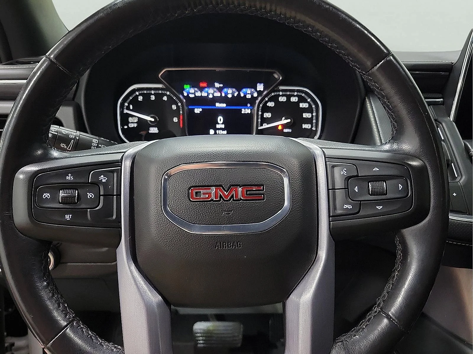 Used 2021 Summit White GMC SLT image 17