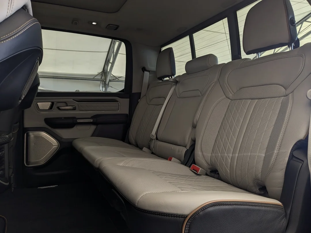 Certified Used 2025 Red RAM Tungsten - - 4x4 - Indigo Sea Salt Leather - Bed Utility Grp - Trailer Pkg & More! image 30