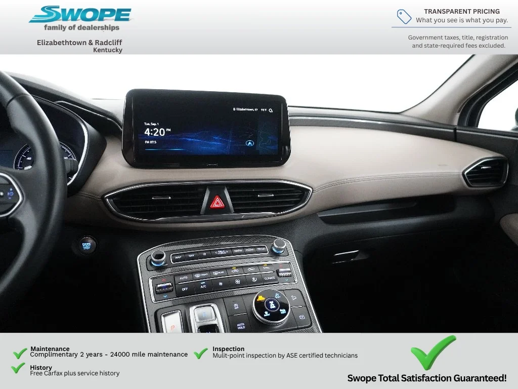 Used 2023 Twilight Black Hyundai SEL image 18