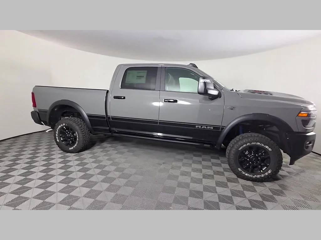New 2027 Ceramic Gray Clear-Coat Paint RAM Power Wagon Hemi image 2