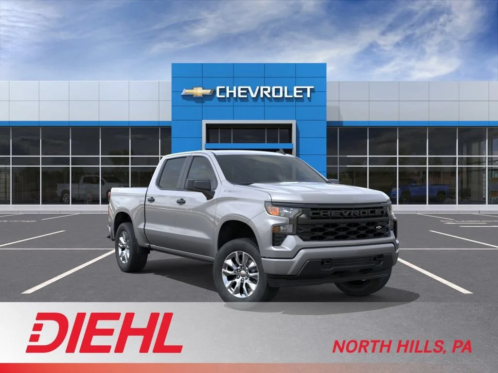 New 2026 Sterling Gray Metallic Chevrolet Custom image 1