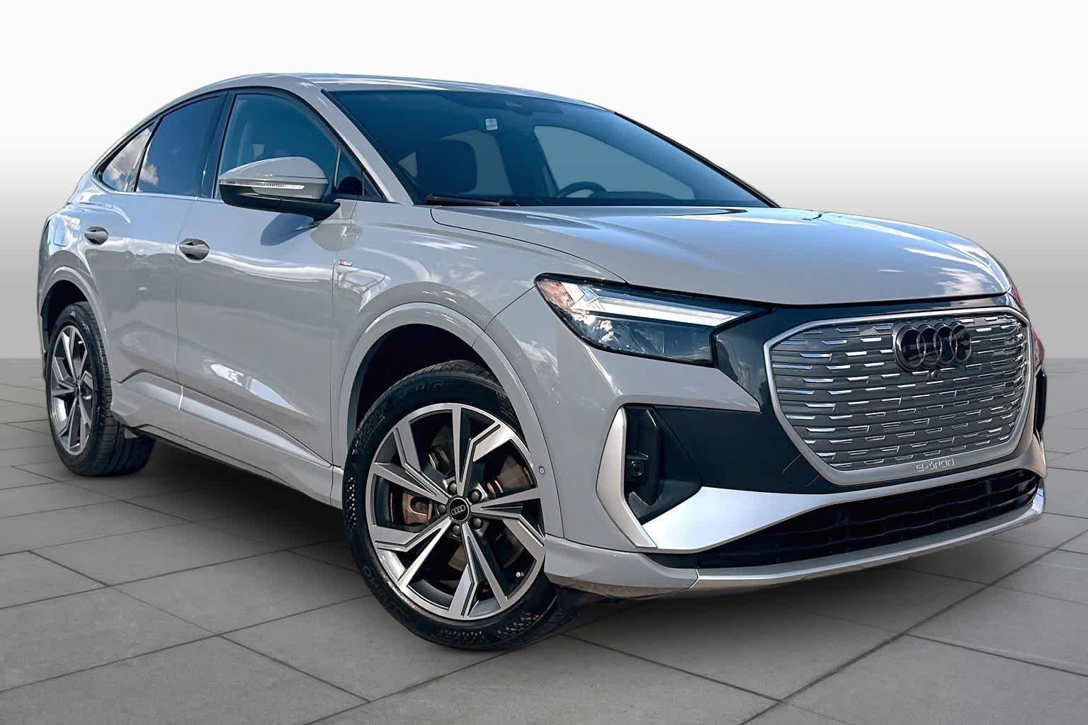 Used 2023 Pebble Gray Audi Premium Plus image 2