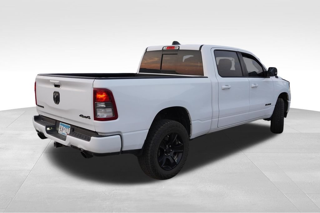 Used 2022 Bright White Clearcoat Ram Big Horn image 3