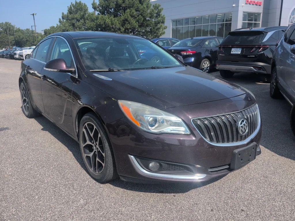 Used 2017 Black Cherry Metallic Buick Sport Touring image 8