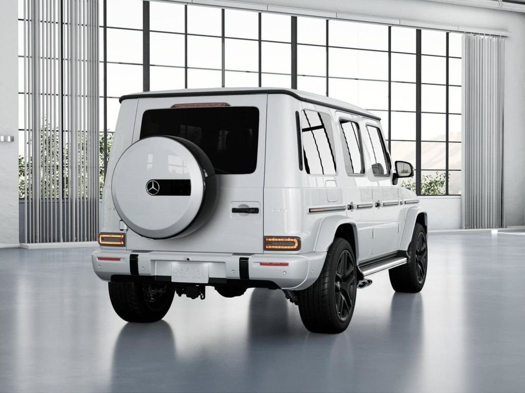 New 2027 MANUFAKTUR Moonlight White Metallic Mercedes-Benz AMG® G 63 SUV image 23