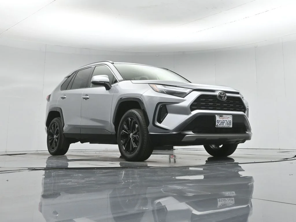 Used 2025 Silver Toyota SE image 46