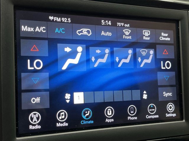 Used 2018 Velvet Red Pearlcoat Chrysler Touring Plus image 17