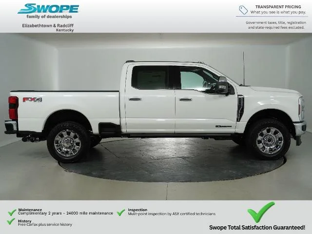 New 2026 Star White Metallic Tri-Coat Ford F-250® King Ranch® image 43