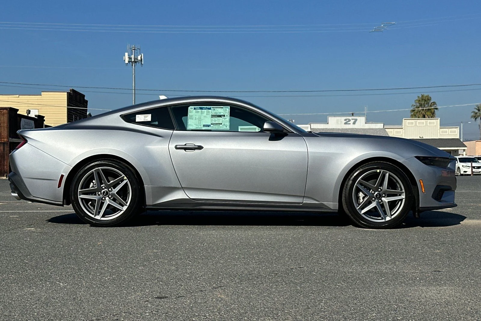 New 2026 Iconic Silver Metallic Ford EcoBoost® Fastback image 3