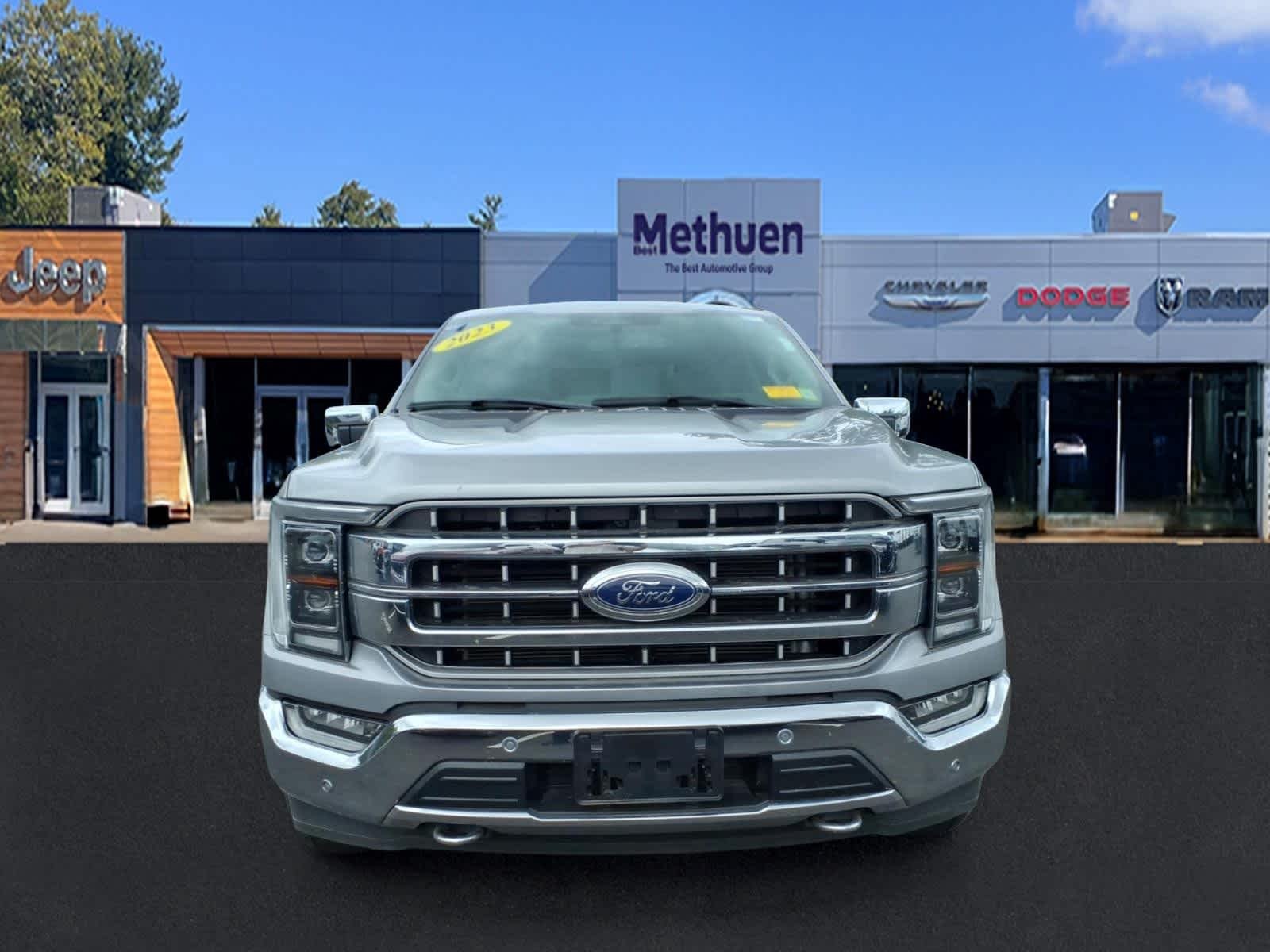 Used 2023 Iconic Silver Ford LARIAT image 2