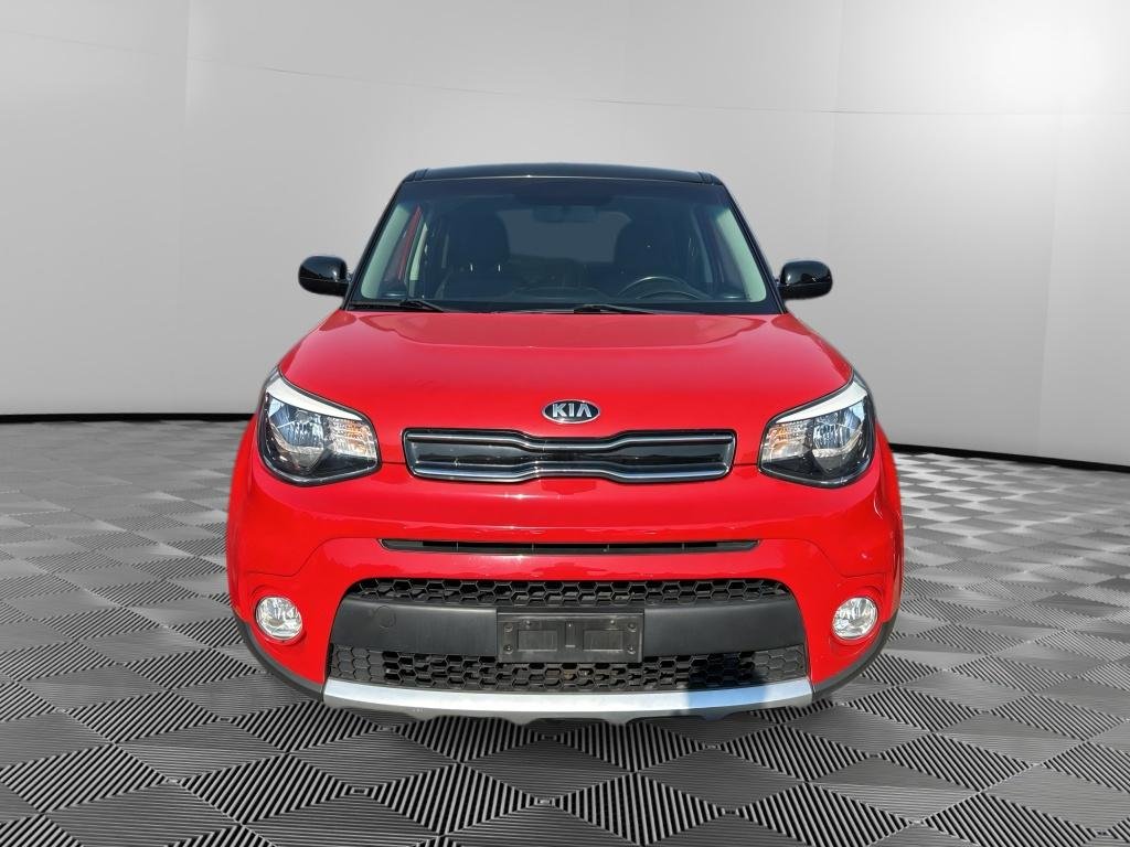 Used 2017 Inferno Red w/Black Roof Kia + image 2