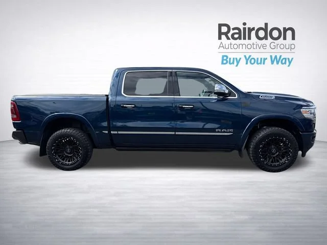 Used 2021 Patriot Blue Pearlcoat Ram Limited image 16