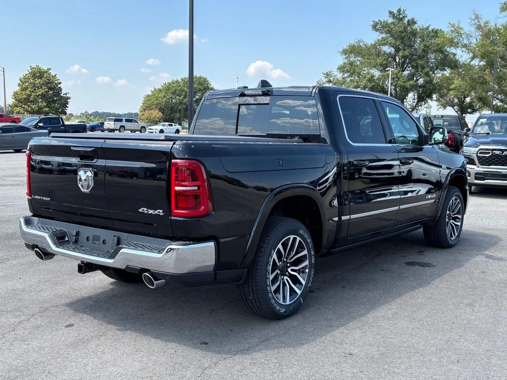 New 2027 Diamond Black Crystal Pearlcoat RAM Limited image 8
