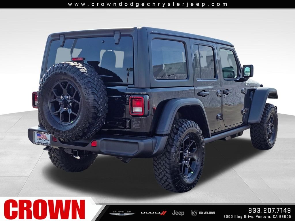 New 2026 Black Clear-Coat Exterior Paint Jeep Willys image 5