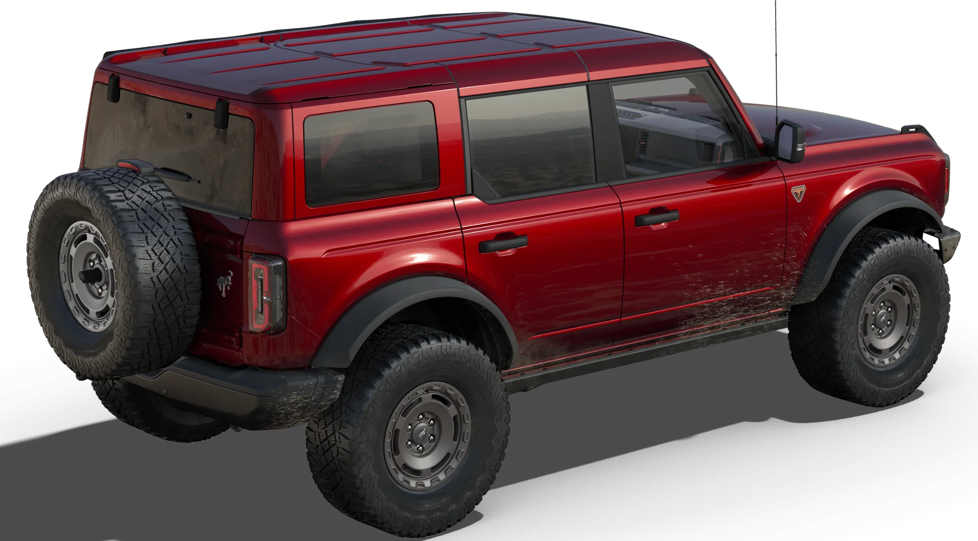 New 2025 Ruby Red Metallic Tinted Clearcoat Ford Badlands® image 48