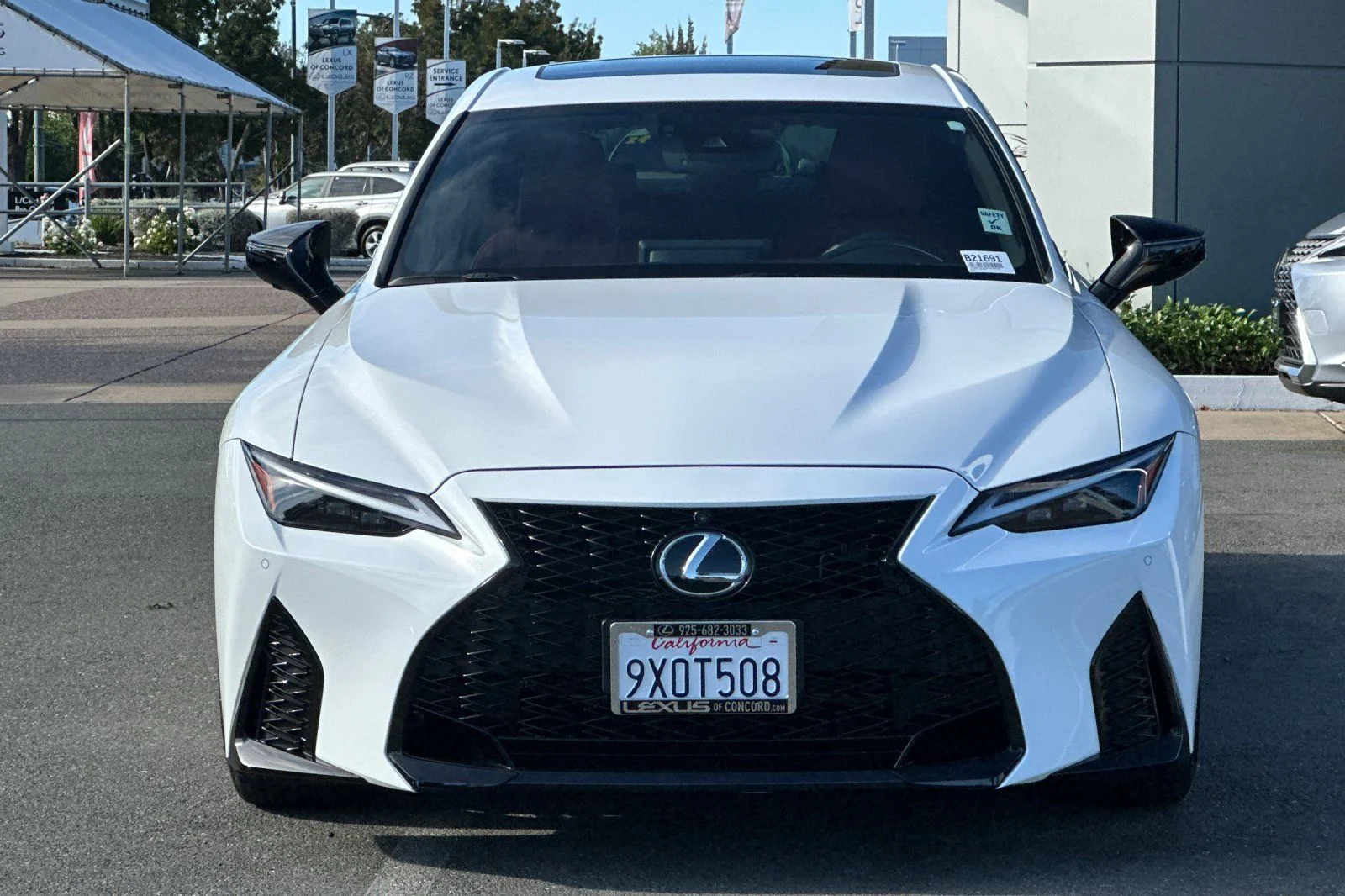 Certified Used 2025 Ultra White Lexus 500 F SPORT Performance image 6