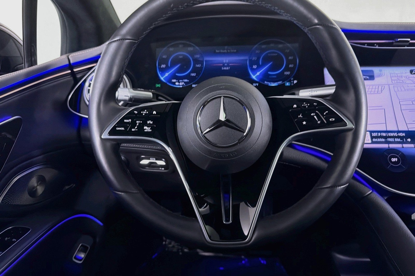 Certified Used 2023 Obsidian Black Metallic Mercedes-Benz EQS 450 image 19