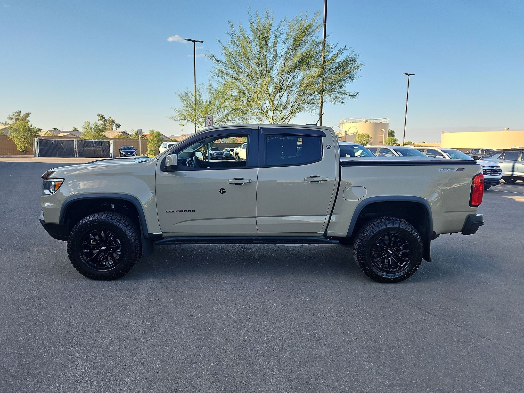 Certified Used 2021 SAND DUNE METALLIC Chevrolet 4WD ZR2 image 2