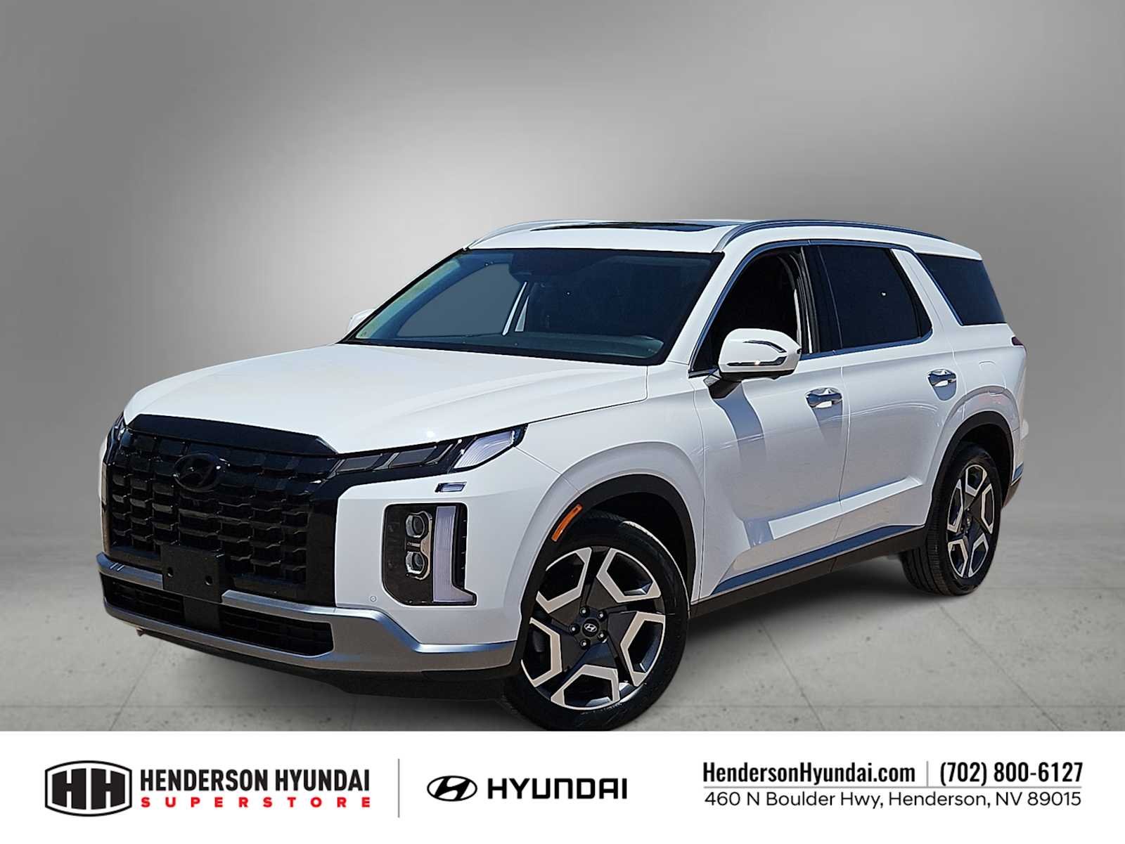 Certified Used 2025 Hyper White Hyundai SEL Premium 8P image 1