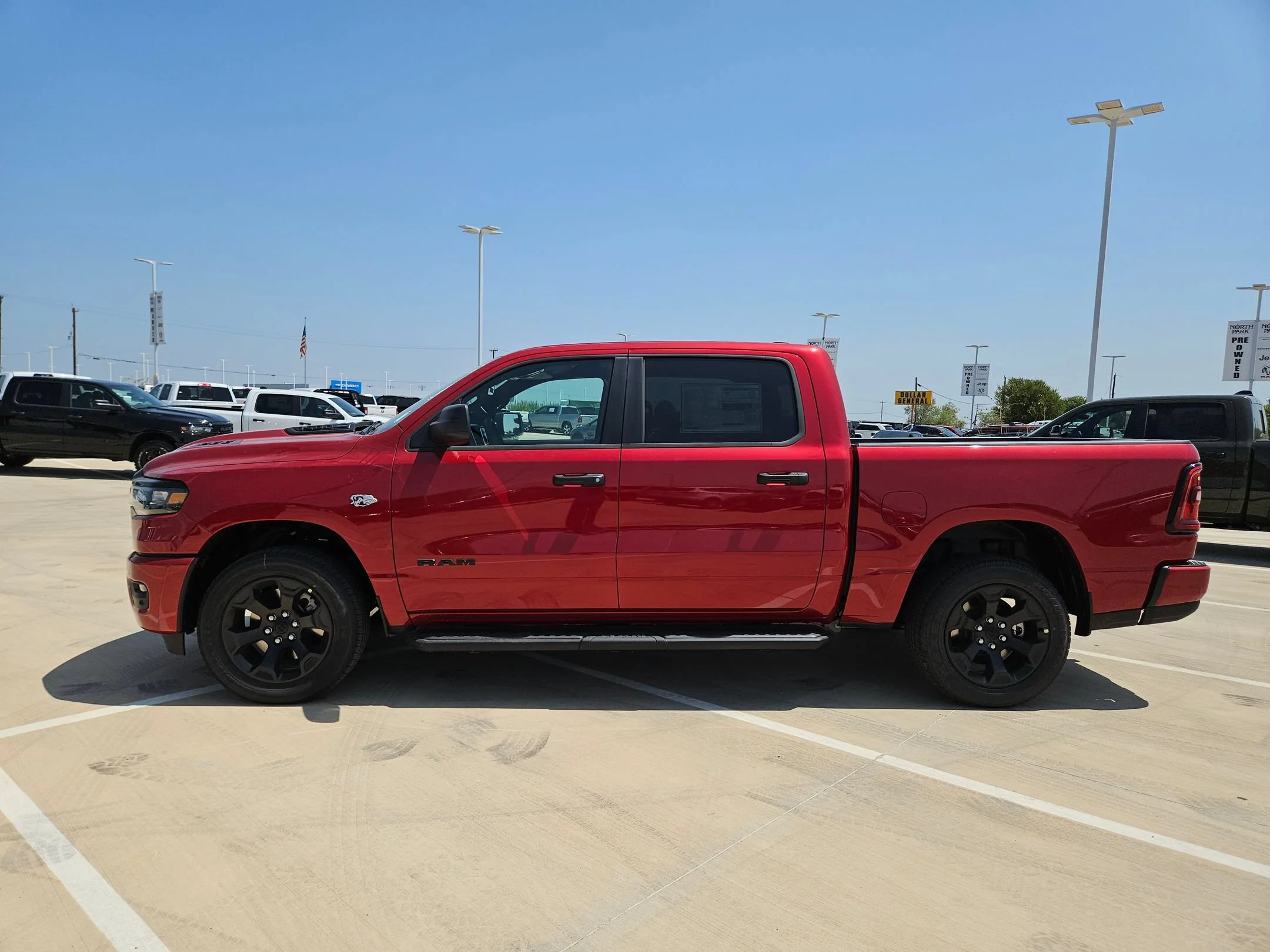 New 2026 Molten Red Pearlcoat RAM Express image 6