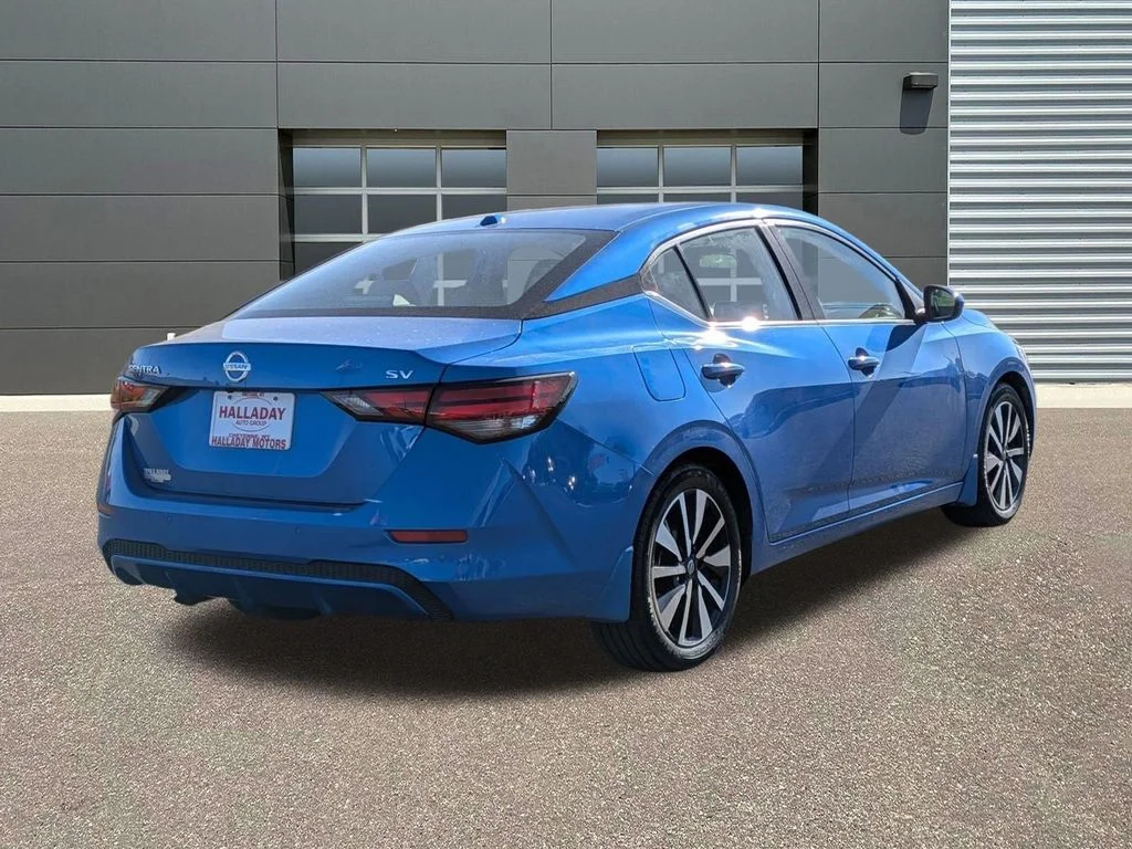 Certified Used 2023 Electric Blue Metallic Nissan SV image 5