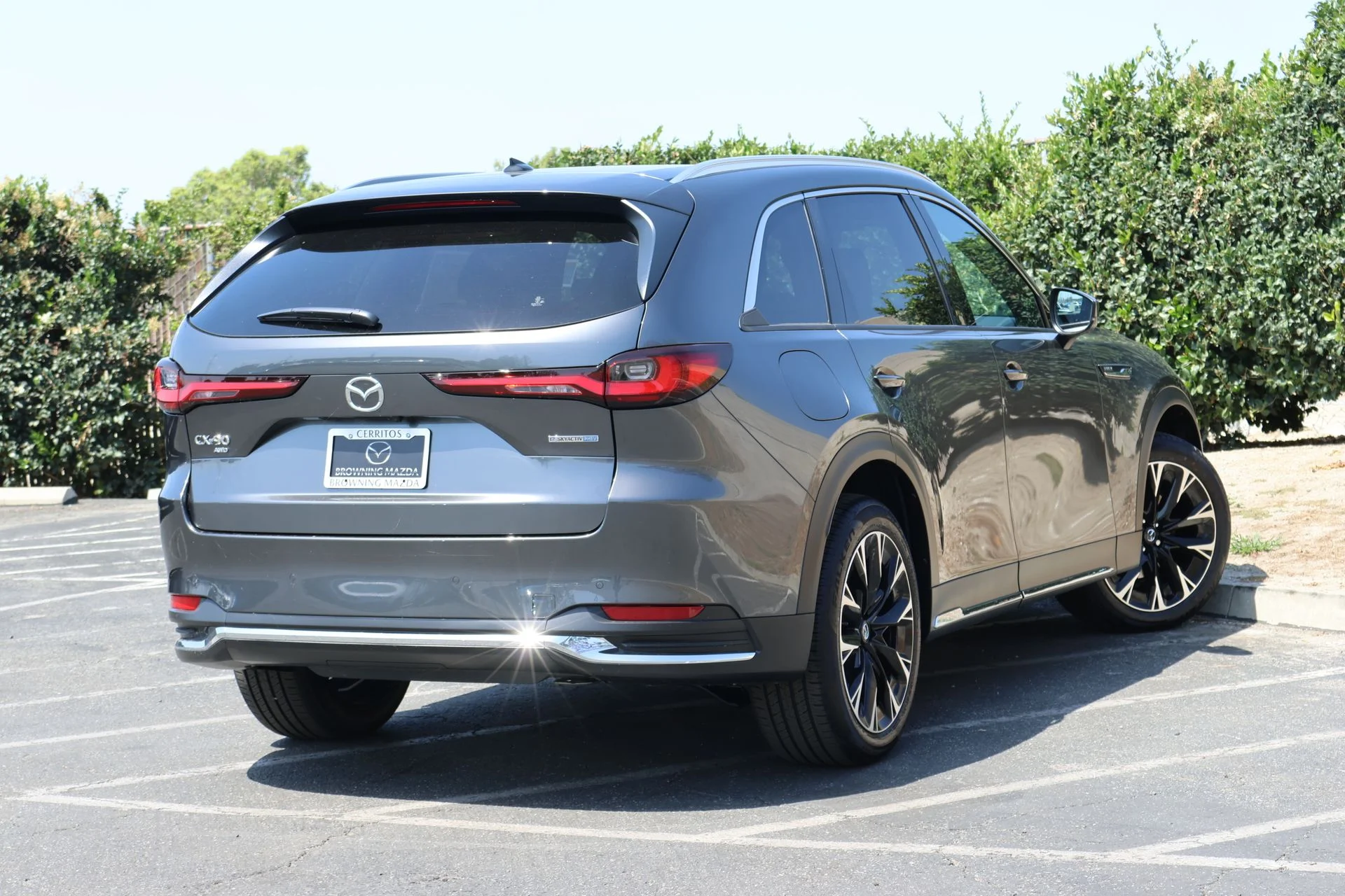 New 2026 Machine Gray Metallic Mazda Premium Plus AWD image 2