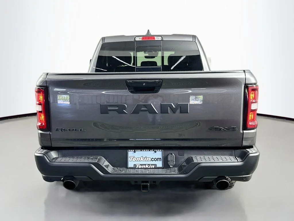 Used 2025 Granite Crystal Metallic Clearcoat Ram Rebel image 7