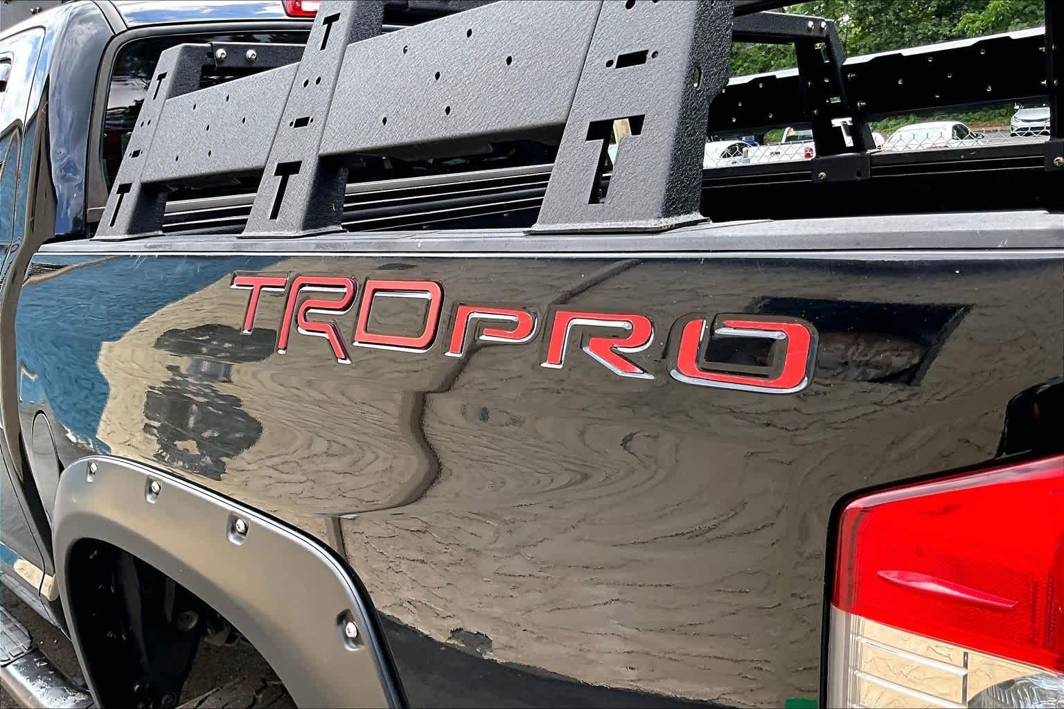 Used 2019 Midnight Black Metallic Toyota TRD Pro image 10