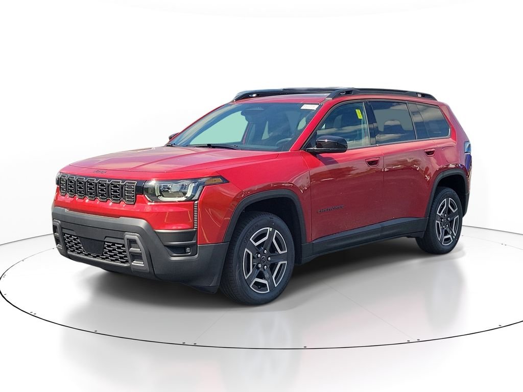 New 2026 Red Hot Pearl-Coat Exterior Paint Jeep Limited image 2