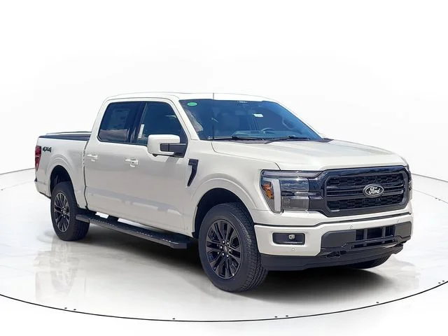 New 2026 White Metallic Ford Lariat image 3