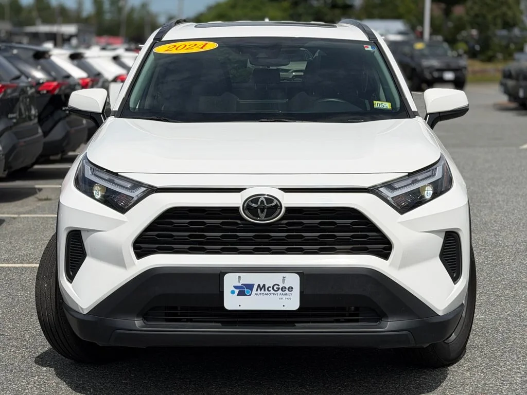 Used 2024 White Toyota XLE image 2